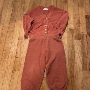 Elegant Terracotta Jumpsuit
